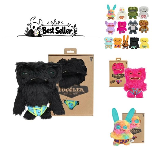 Peluche pupazzo fuggler occhi - pupazzo,