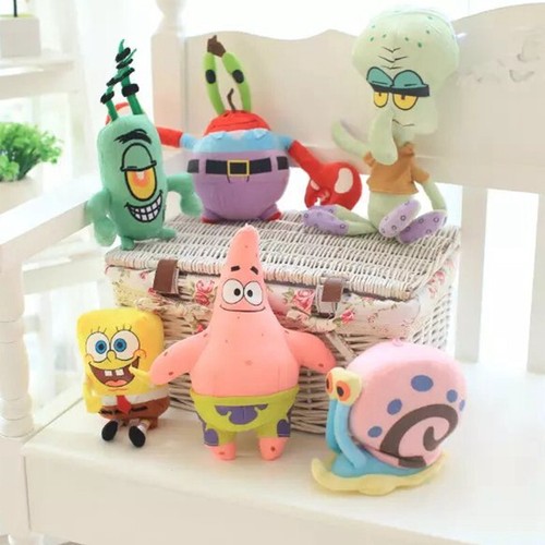 6pcs spongebob peluche patrick - spongebob,