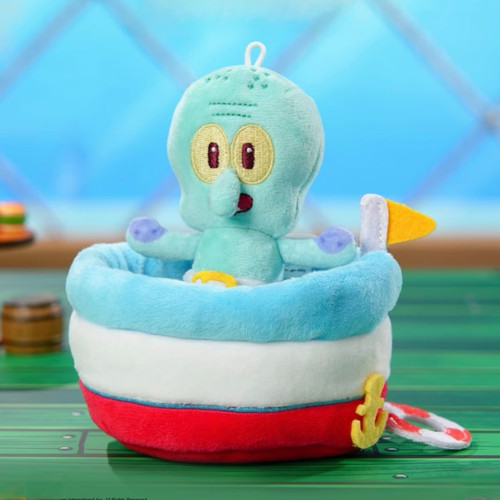 Squidward boat spongebob - squidward,